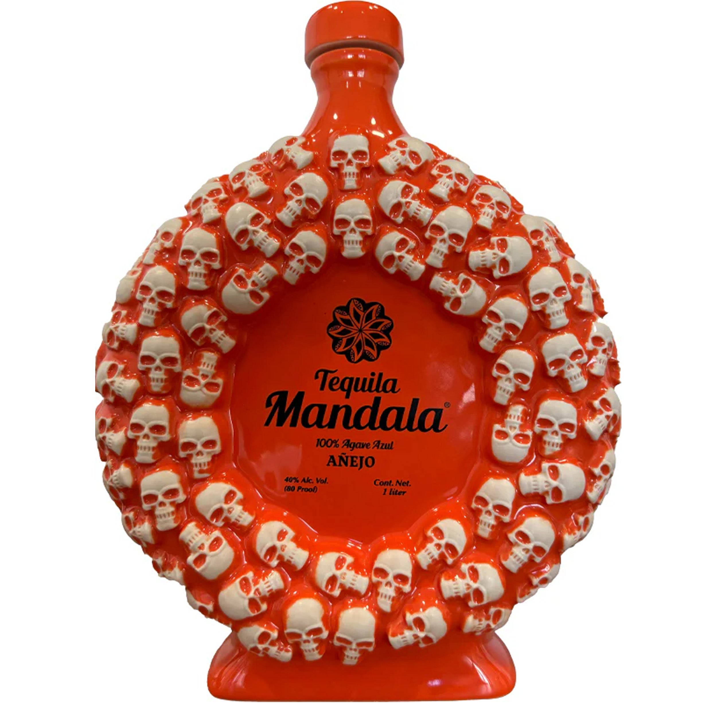 Mandala Limited Edition Ceramic Dia de los Muertos Anejo Tequila 2024