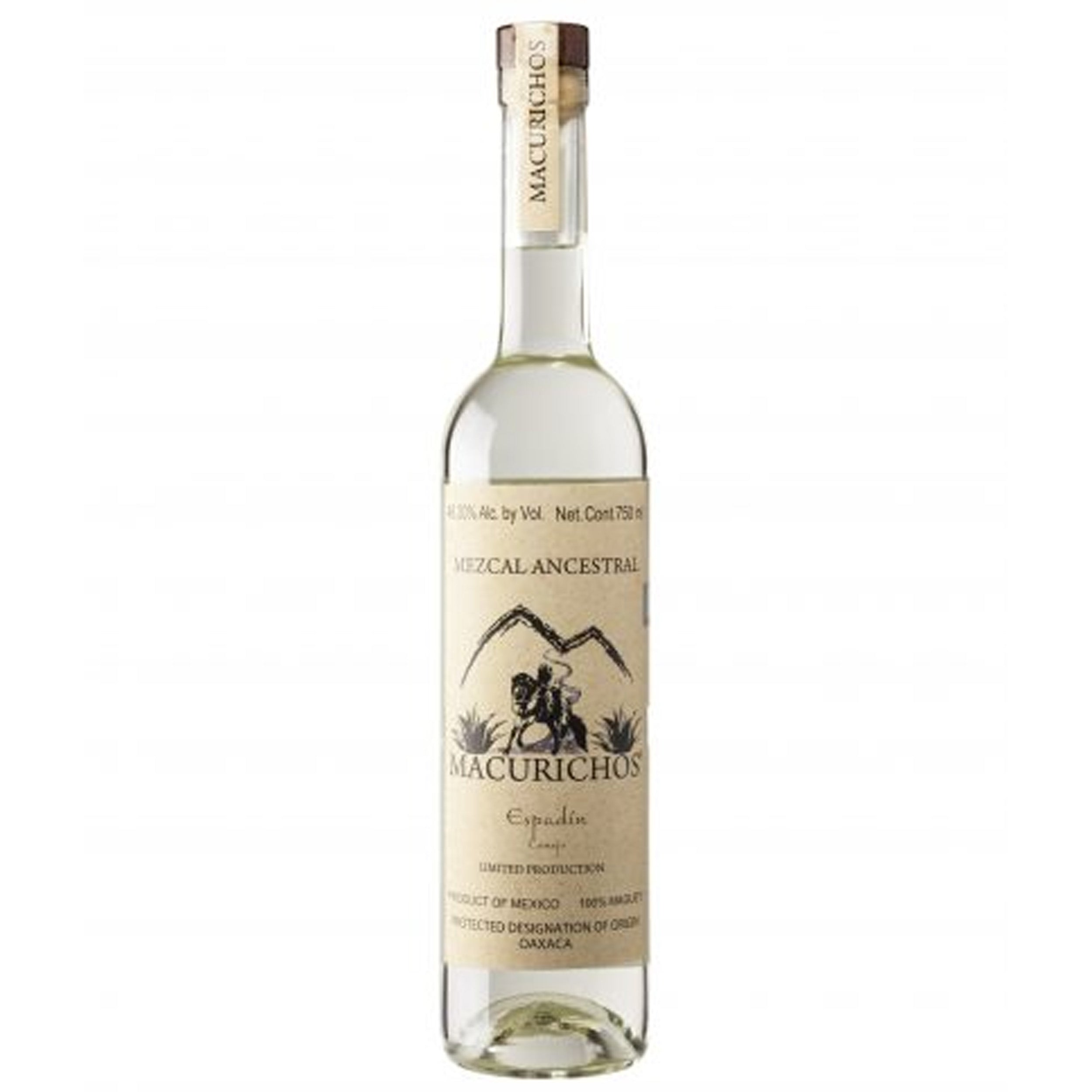 Mezcal Macurichos Espadin Conejo Mezcal Ancestral
