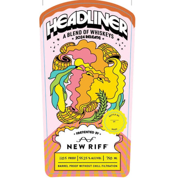 New Riff Headliner Blended Whiskey 2024 Release