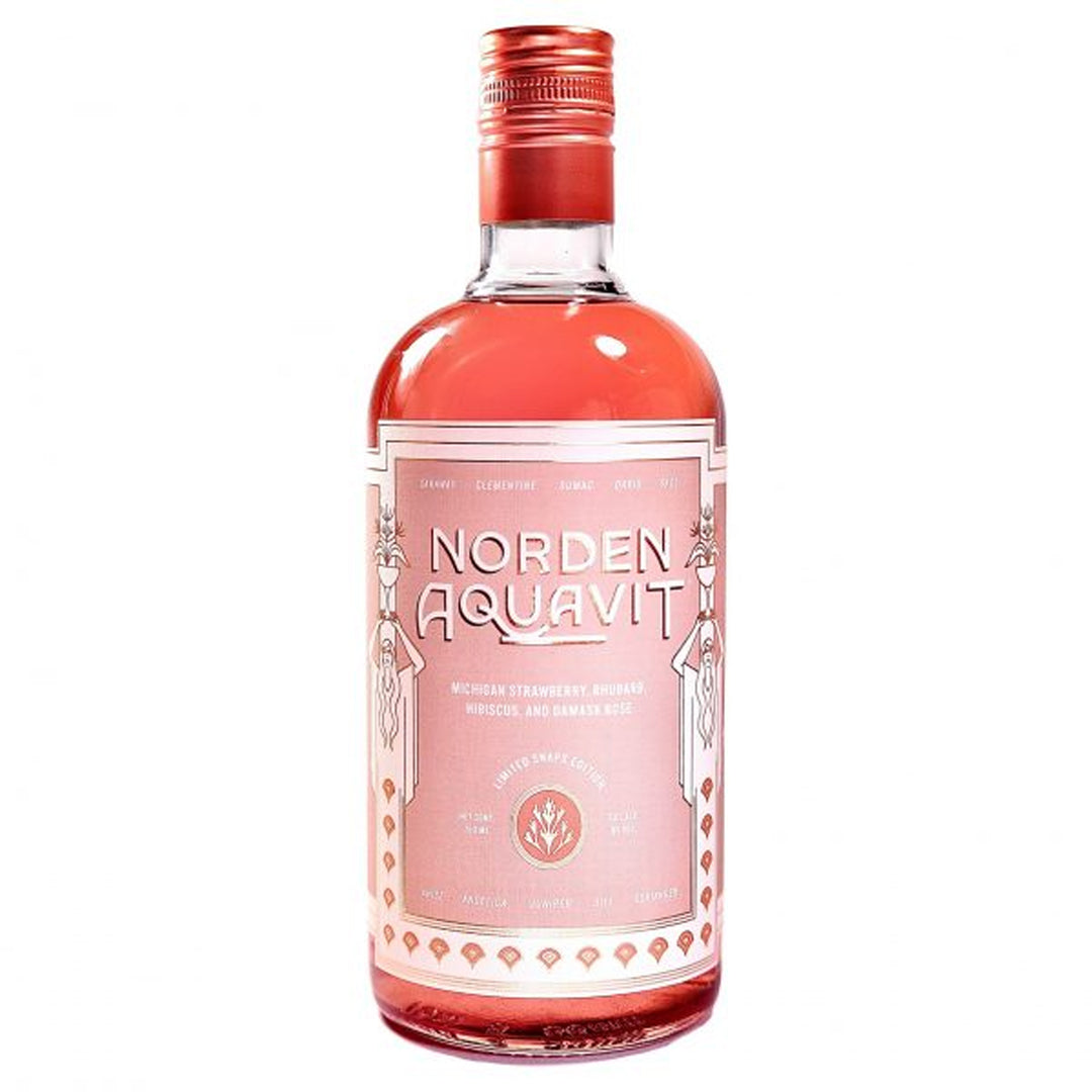Norden Spirits Limited Edition Snap Aquavit Strawberry Rhubarb