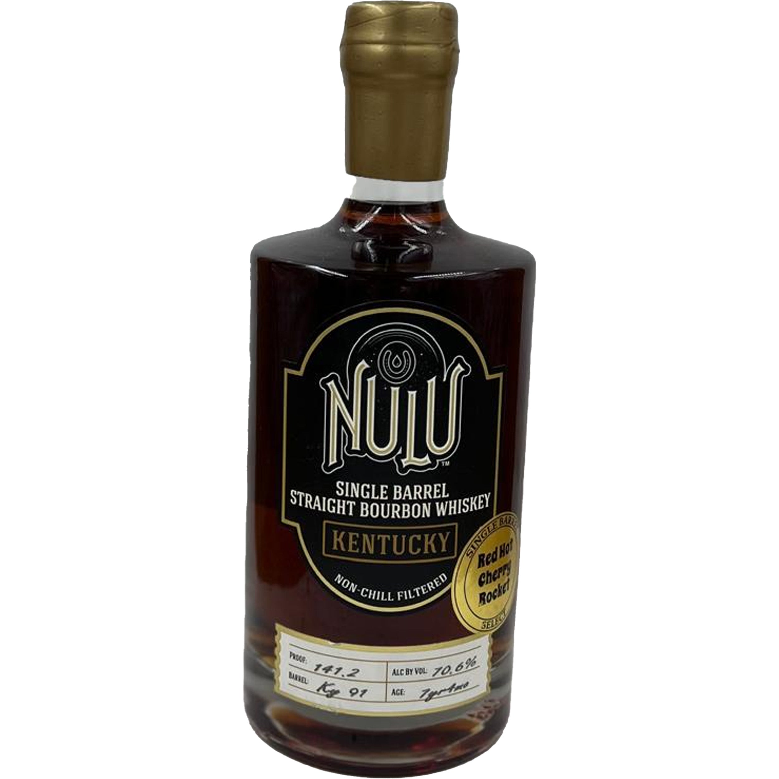 Nulu Single Barrel 7 Year "Red Hot Cherry Rocket" Bourbon Whiskey