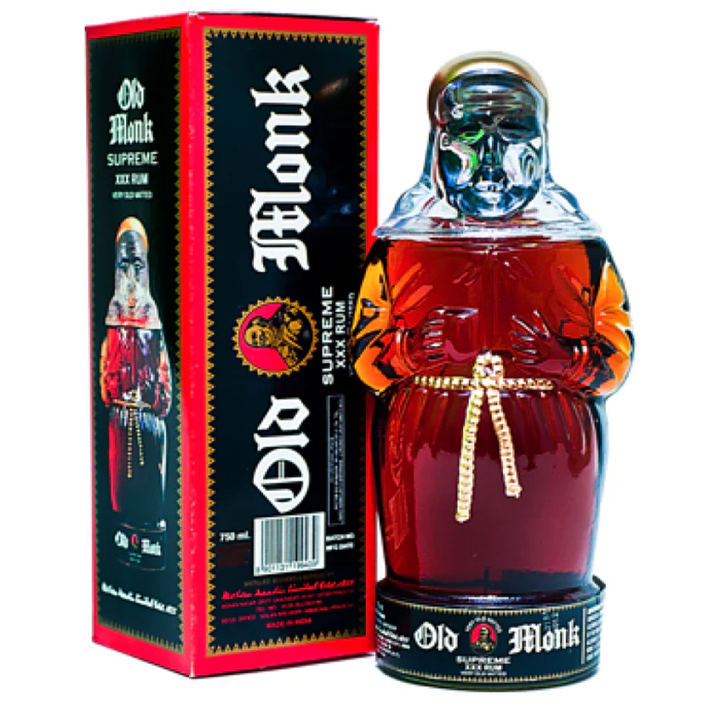 thumbnail image 2 of Old Monk 7 Year Old Rum 70cl – Drink Finder 2 of 10