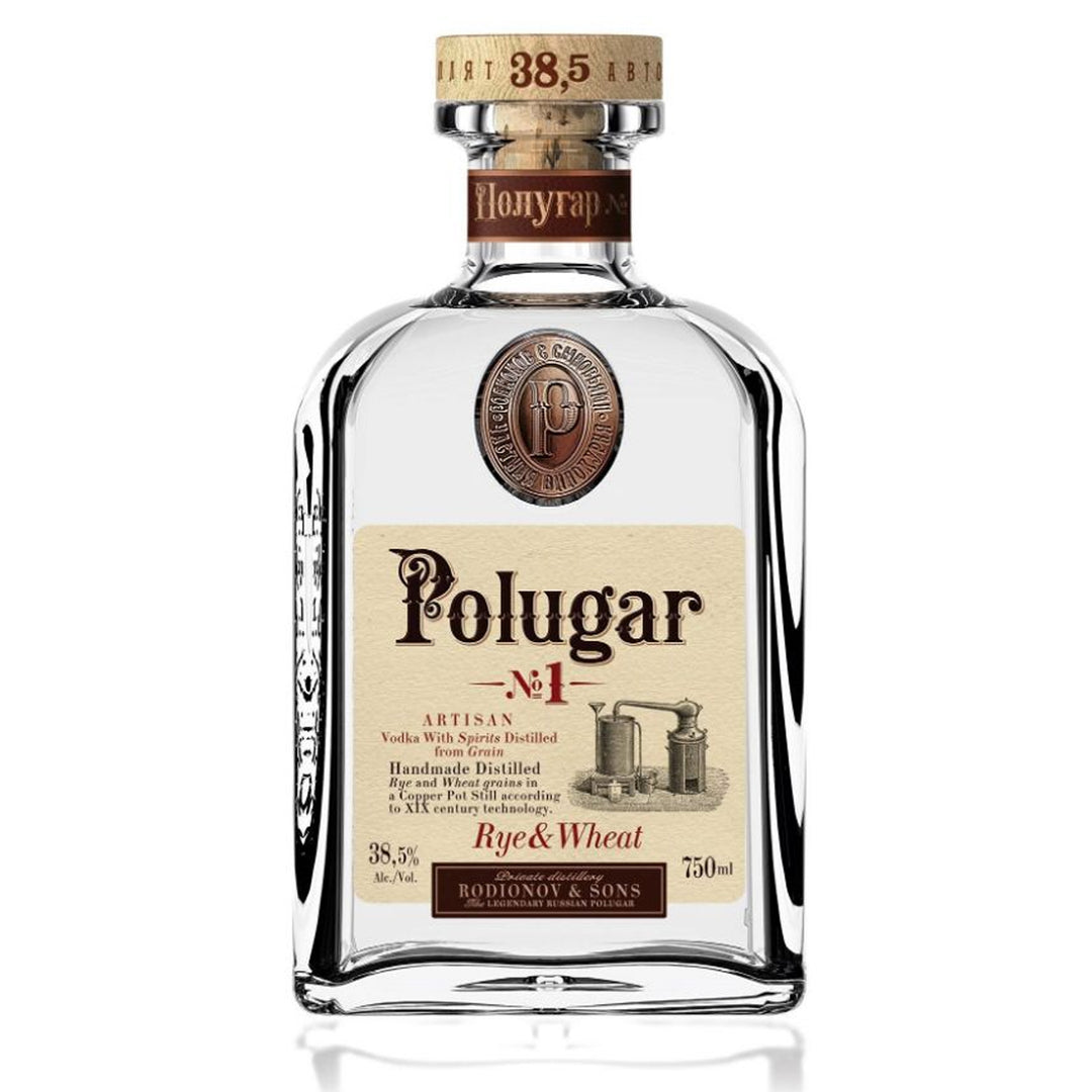 Polugar No.1 Rye &amp; Wheat Vodka