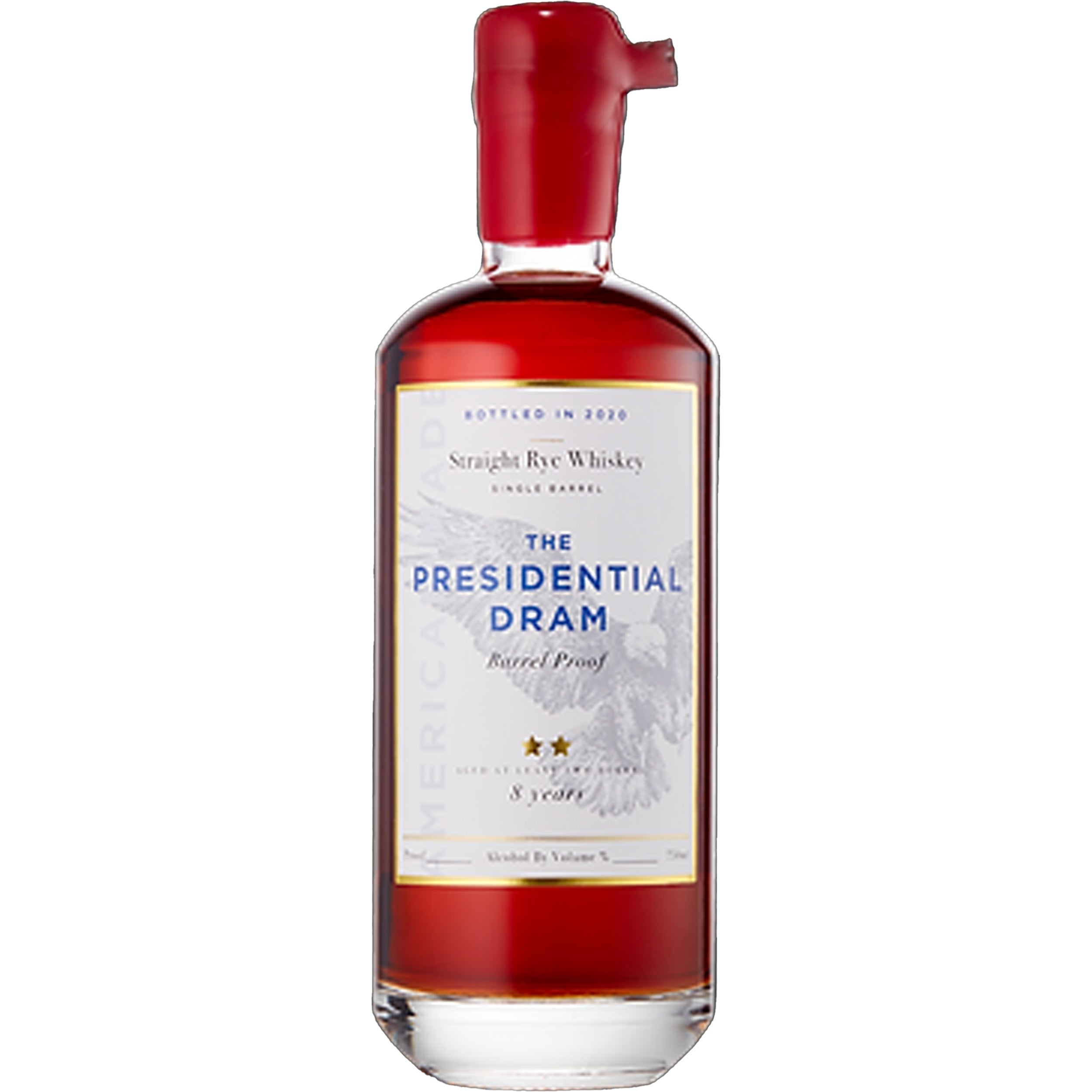 The Presidential Dram 8 Year Old Bourbon 2024 Release (113.96 Proof)