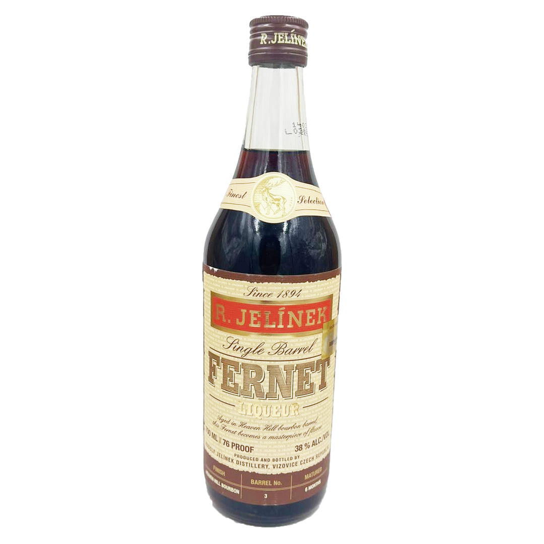 R. Jelinek Single Barrel Fernet Heaven Hill Finish
