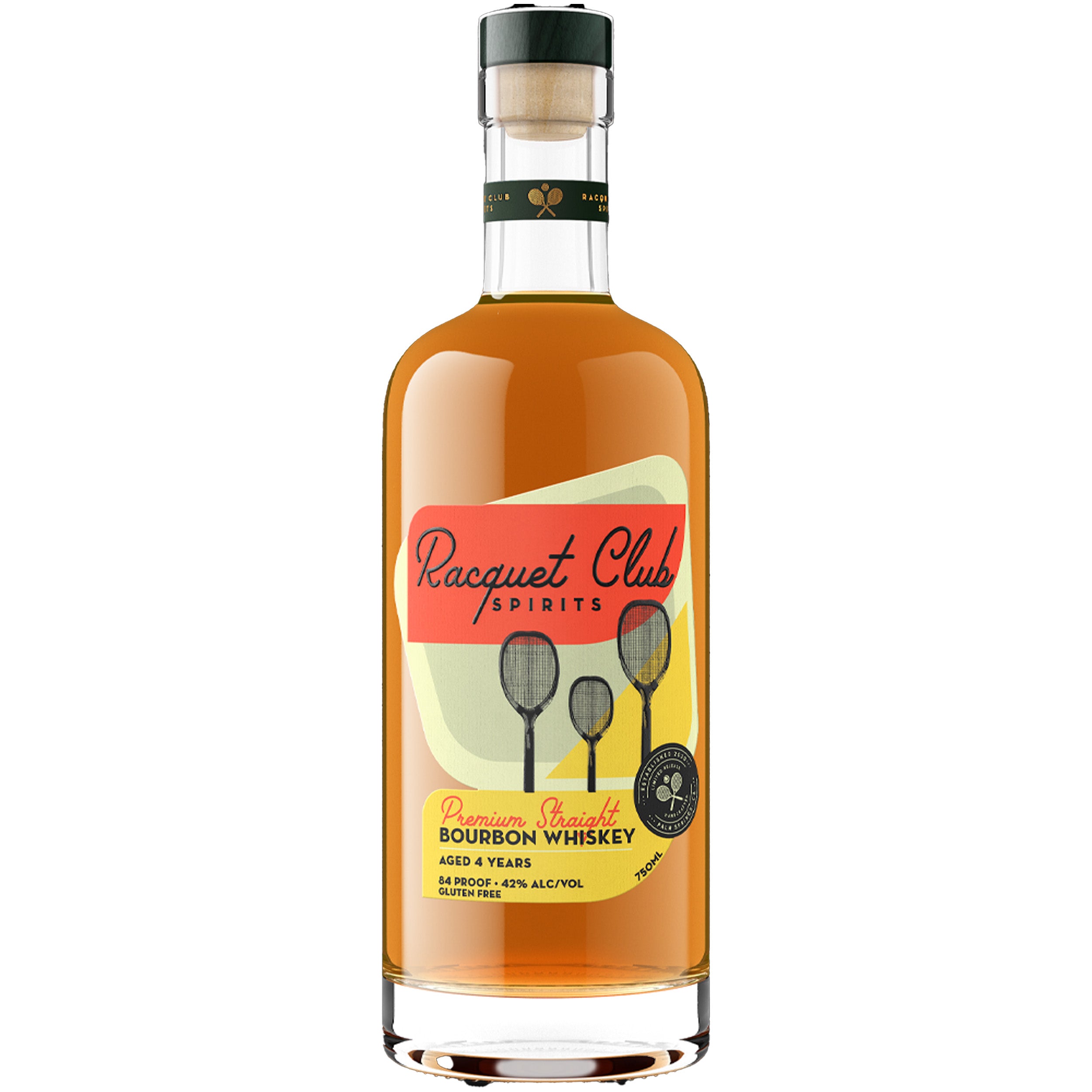 Racquet Club Spirits Bourbon Whiskey