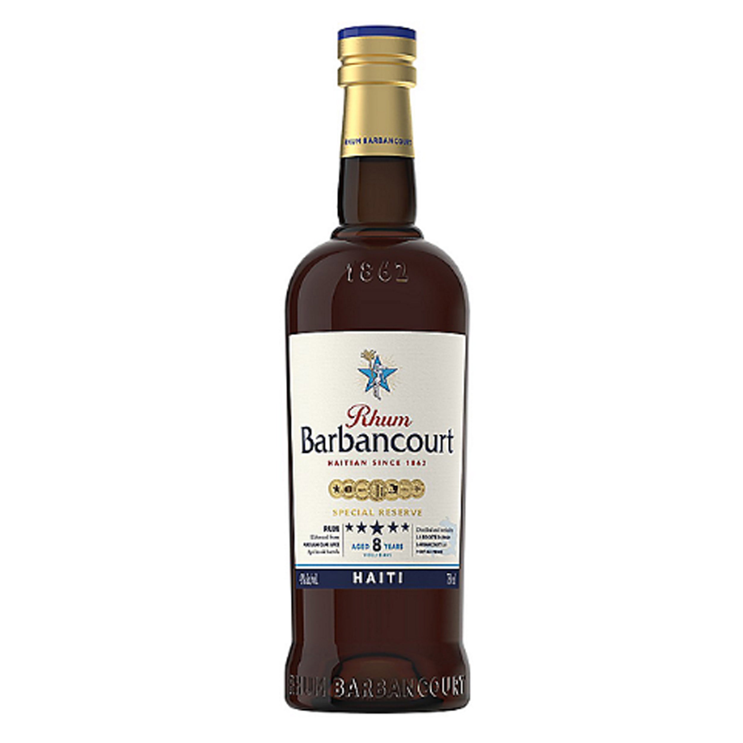 Rhum Barbancourt 8 Year Aged Rum Reserve Speciale Five Star