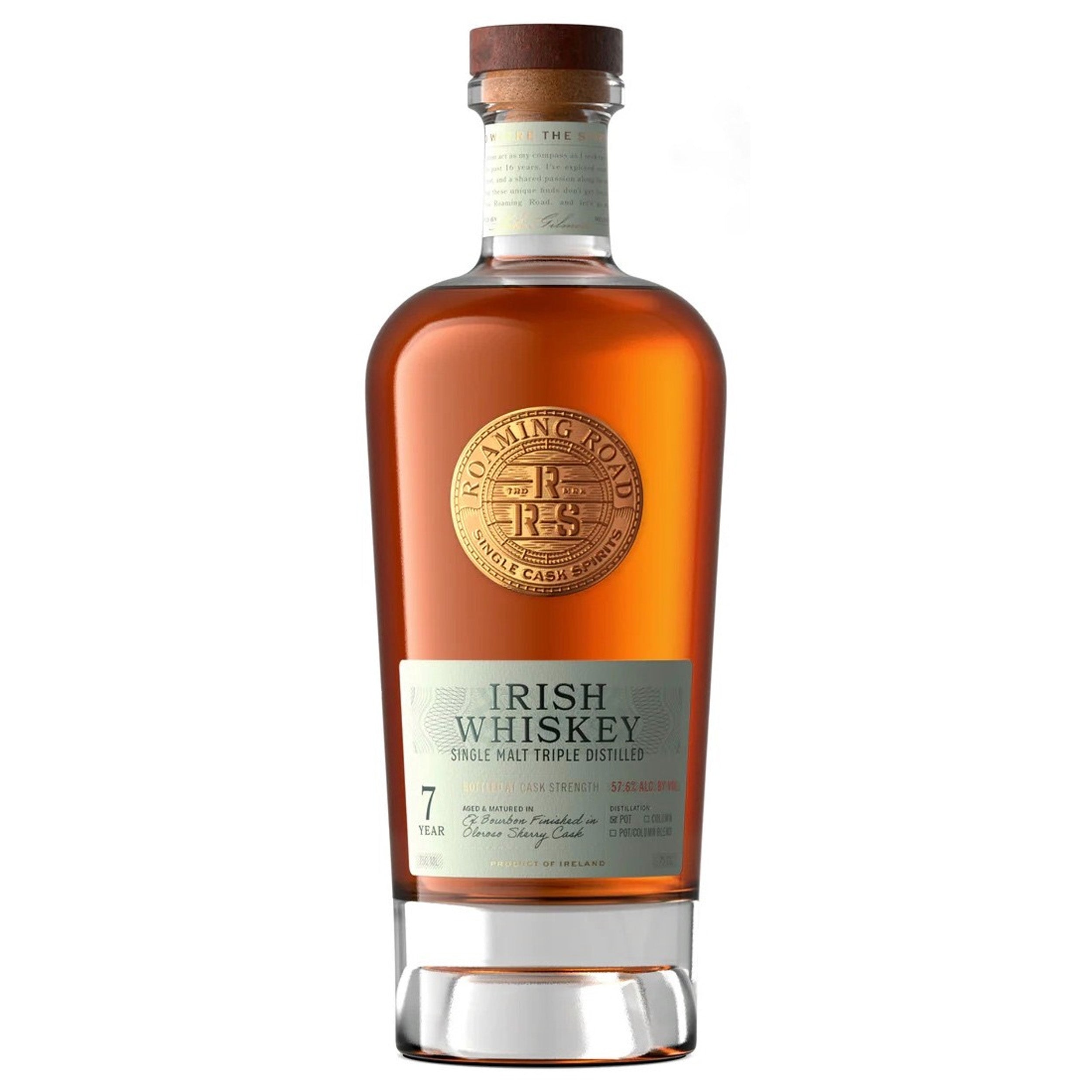 Roaming Roads 7 Year Irish Whiskey
