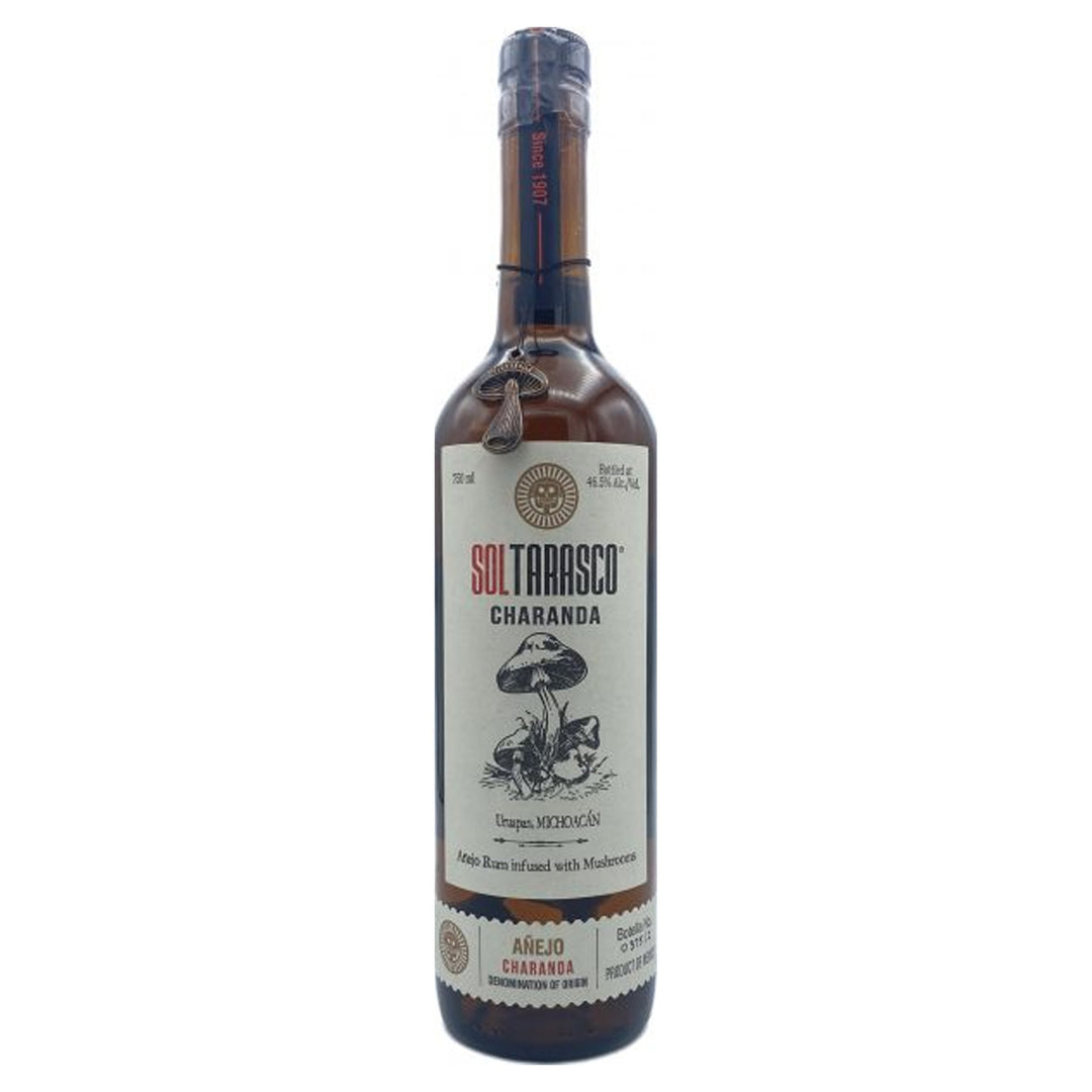 Sol Tarasco Charanda Anejo Con Hongos Rum Artesanal