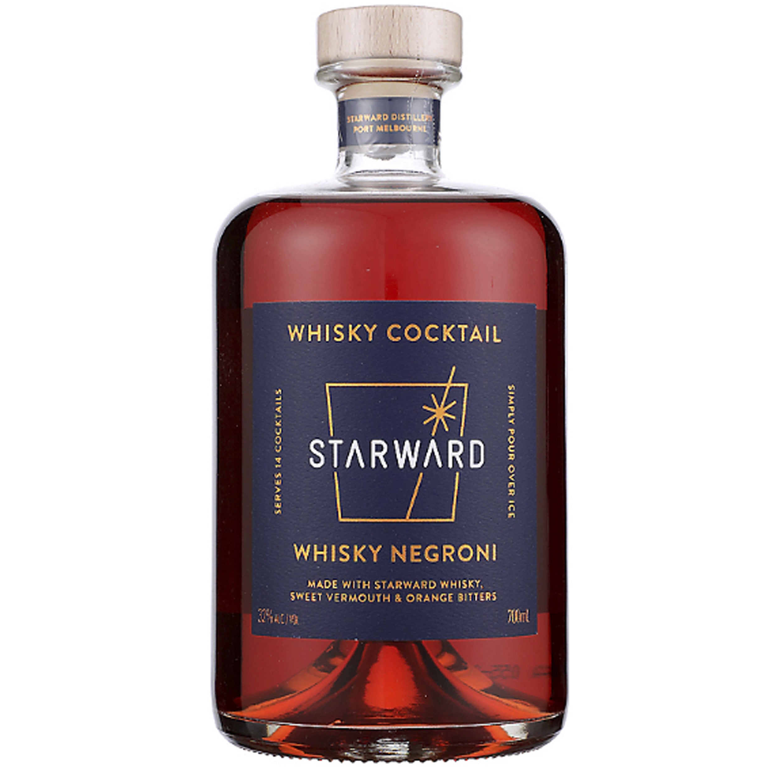 Starward Whisky Negroni Cocktail
