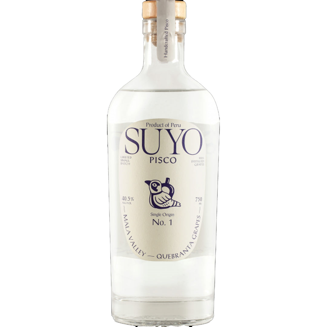 SUYO No. 1 Quebranta Single Origin Limited Small Batch Pisco