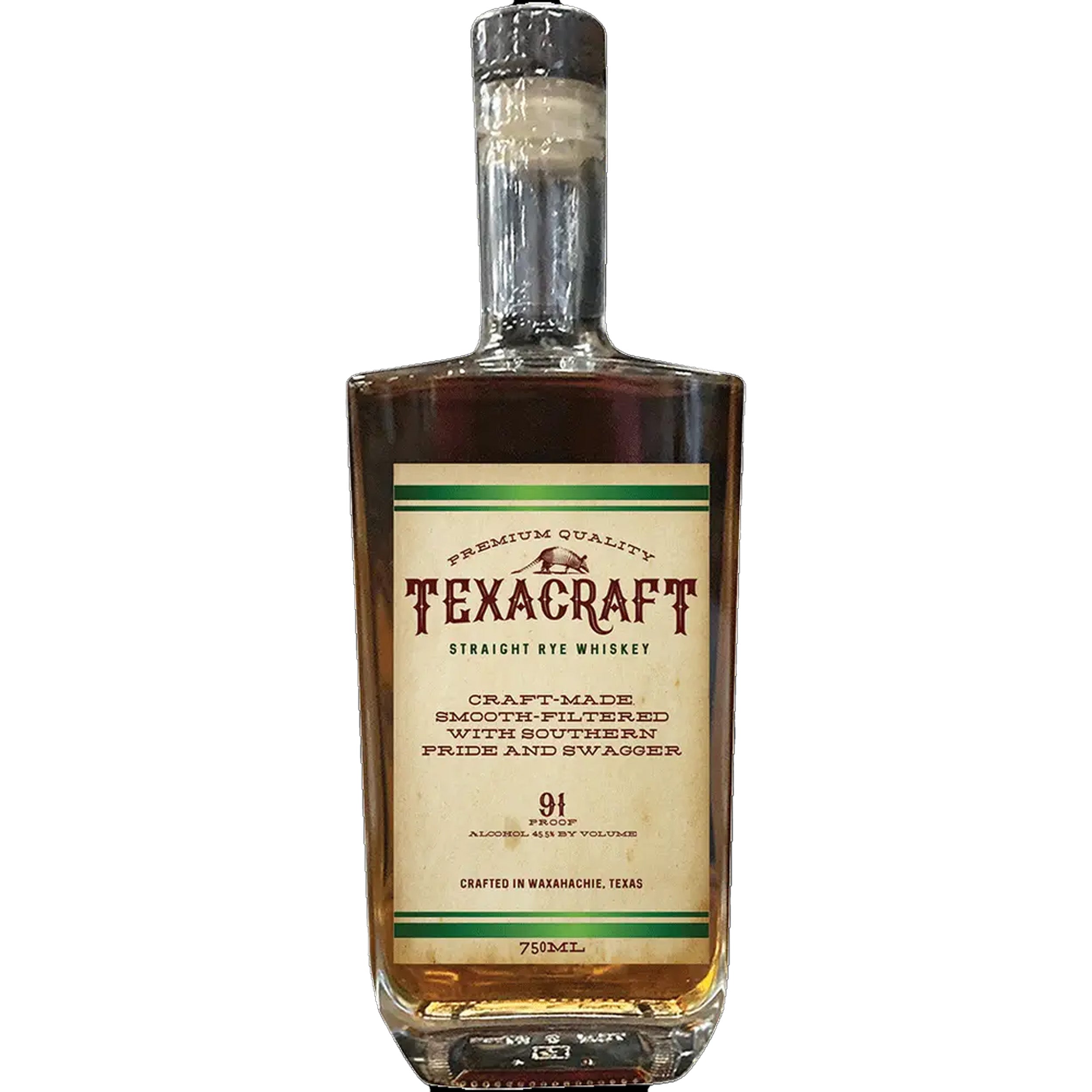 Texacraft Straight Rye Whiskey