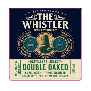 The Whistler Double Oak Irish Whiskey