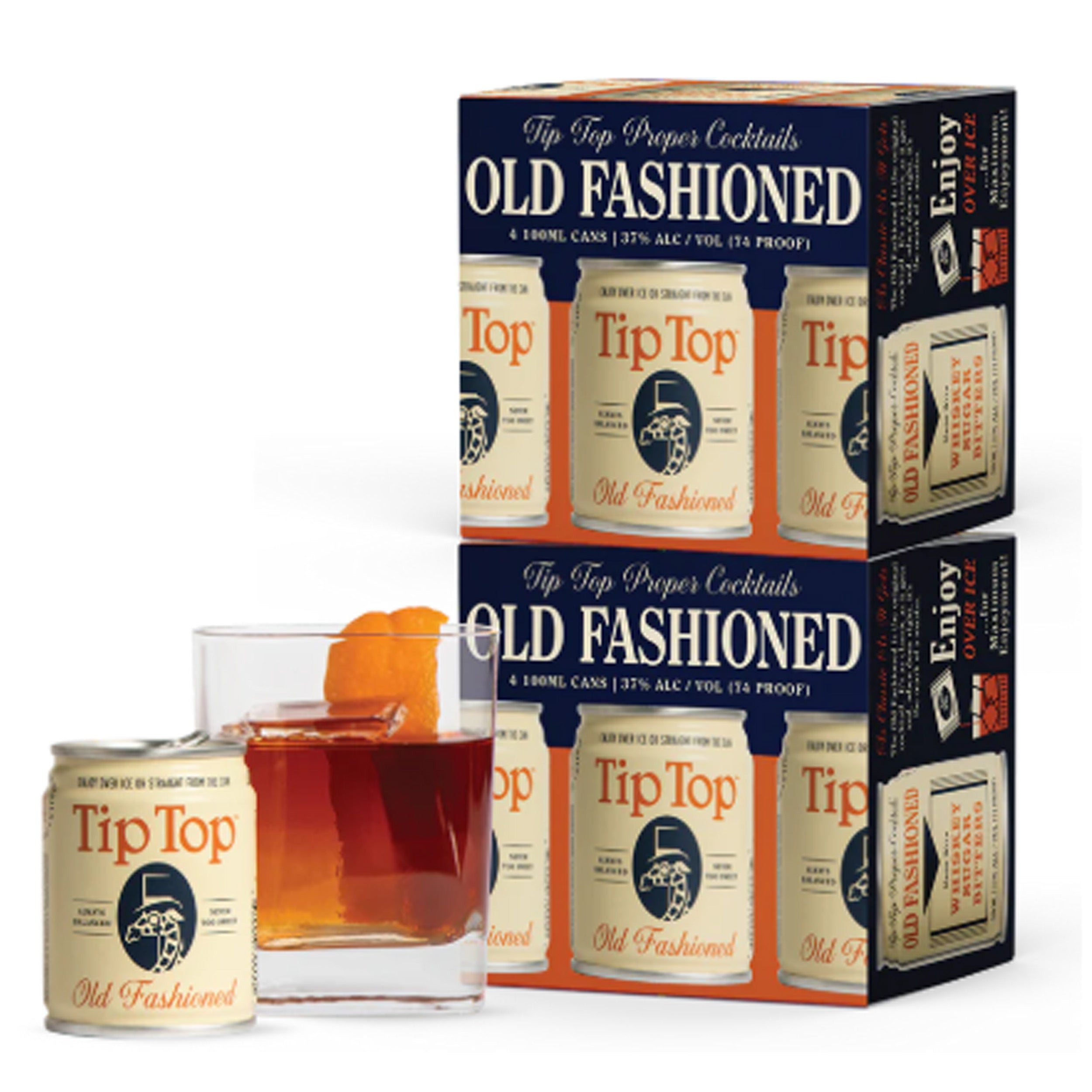 Tip Top Proper Cocktails Old Fashioned 4pk