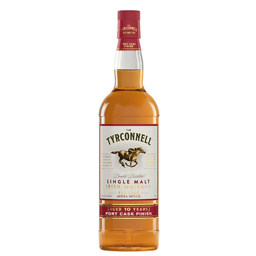 The Tyrconnell Port Cask Finish 10 Year Single Malt Irish Whiskey