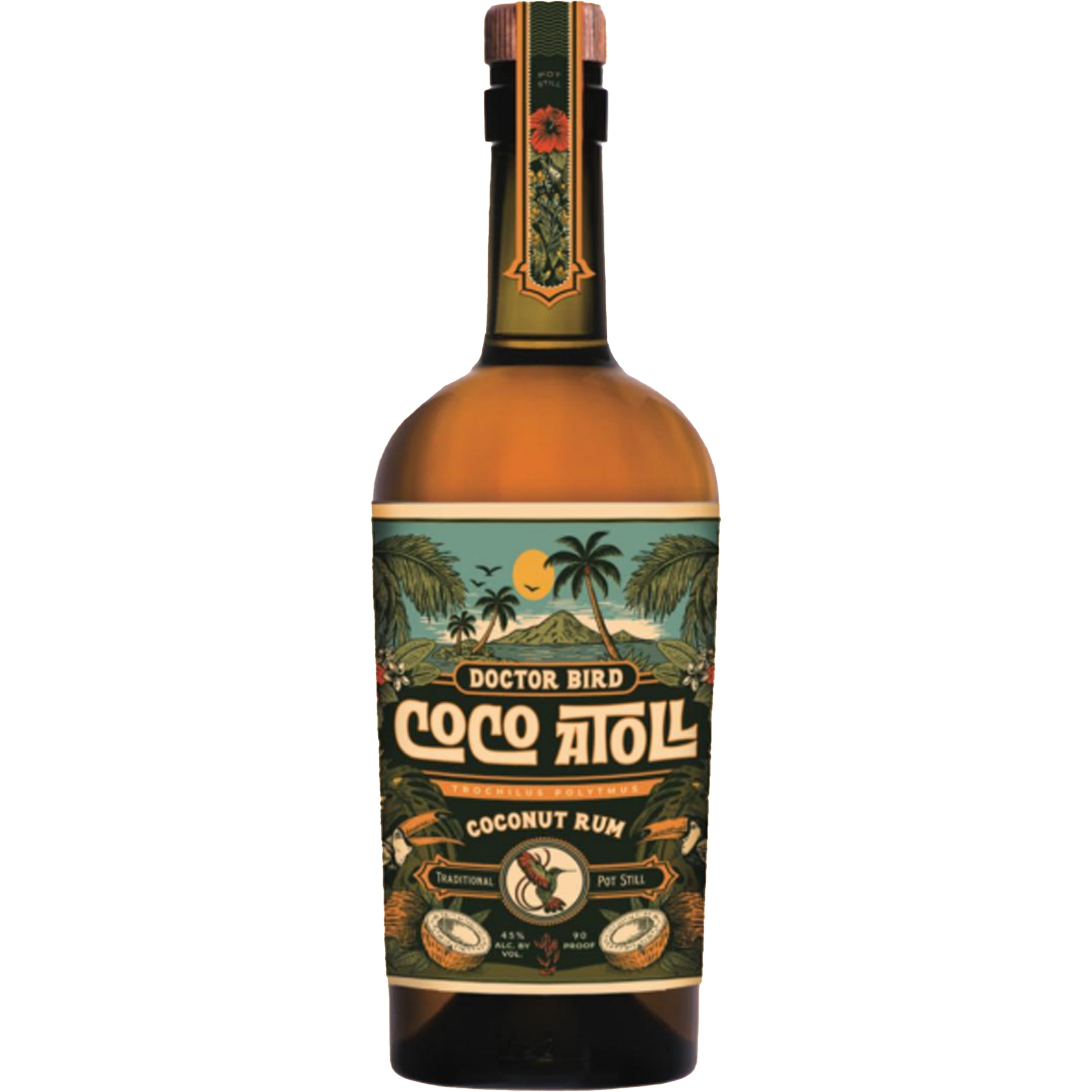 Two James Dr. Bird Coconut Rum