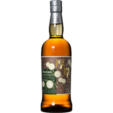 Product - Akkeshi Hakuro Season Glistening White Dew Peated Single Malt Japanese Whiskey