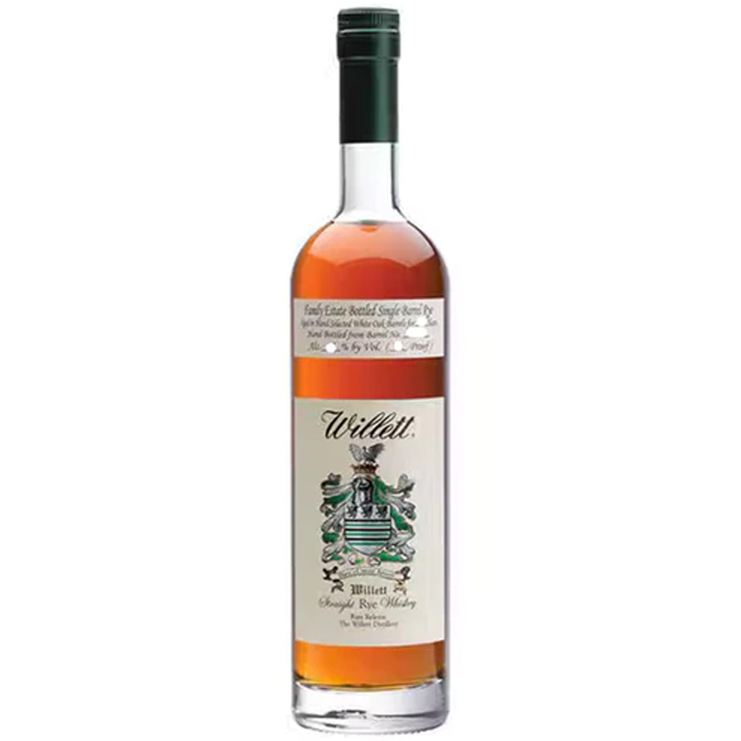 Willet Estate Single Barrel 12 Year Rye 
