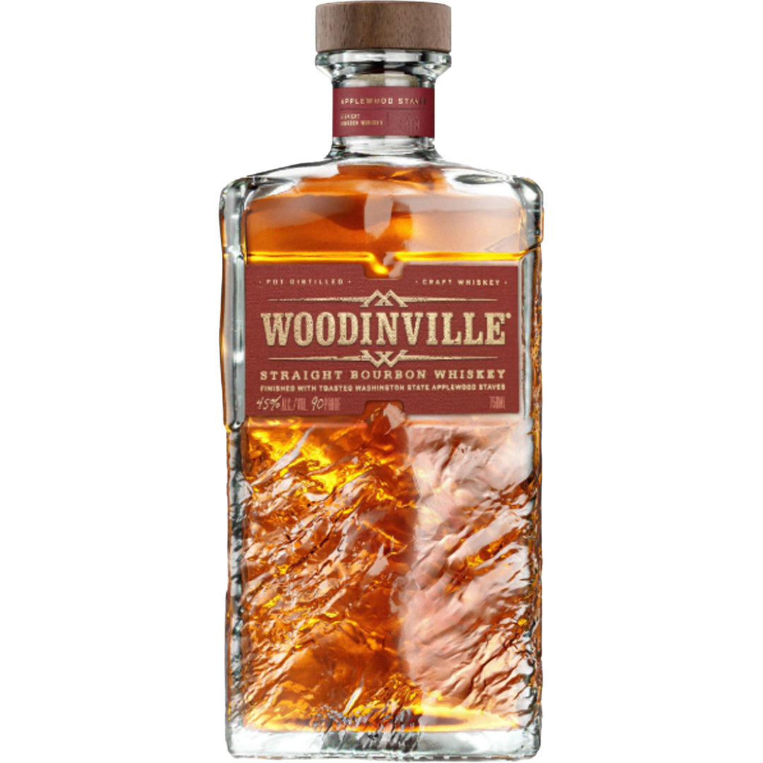 Woodinville Whiskey Co. Toasted Applewood Staves Finished Bourbon