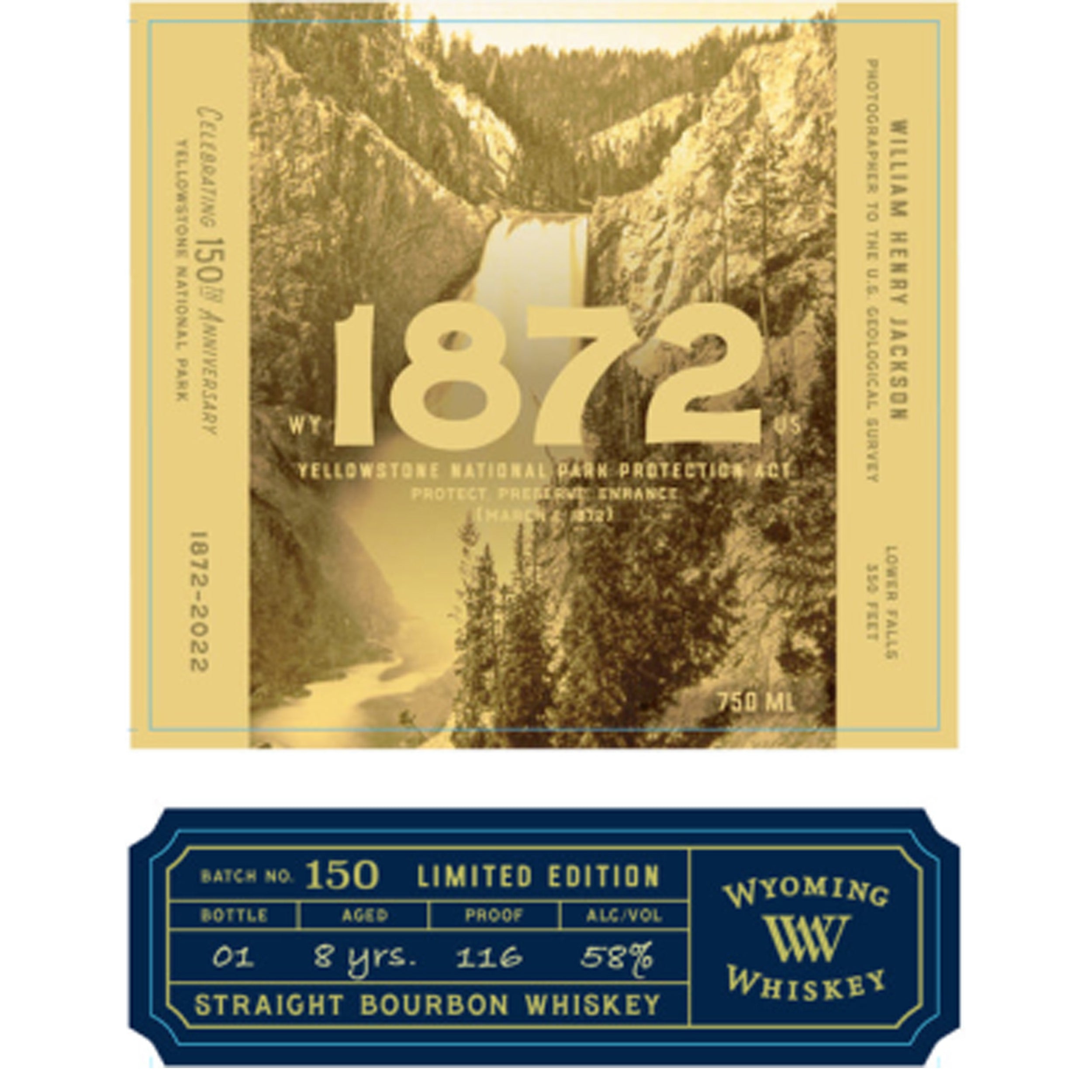 Wyoming 1872 Straight Bourbon Whiskey