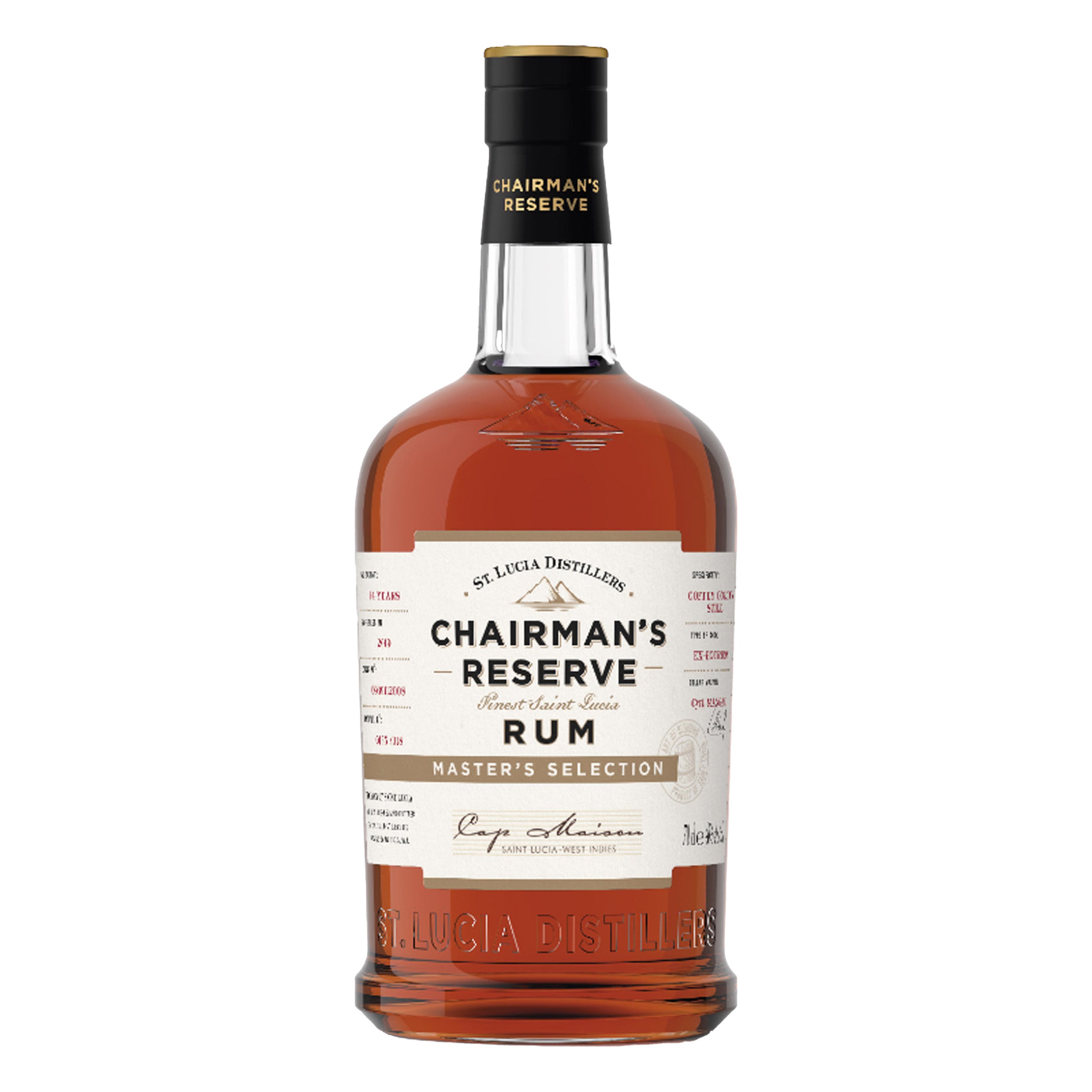 Chairman's Reserve Pot-Still (JD 2) / Coffey Still 0096-10-2009 - Chips/Rum Curious Private Selection