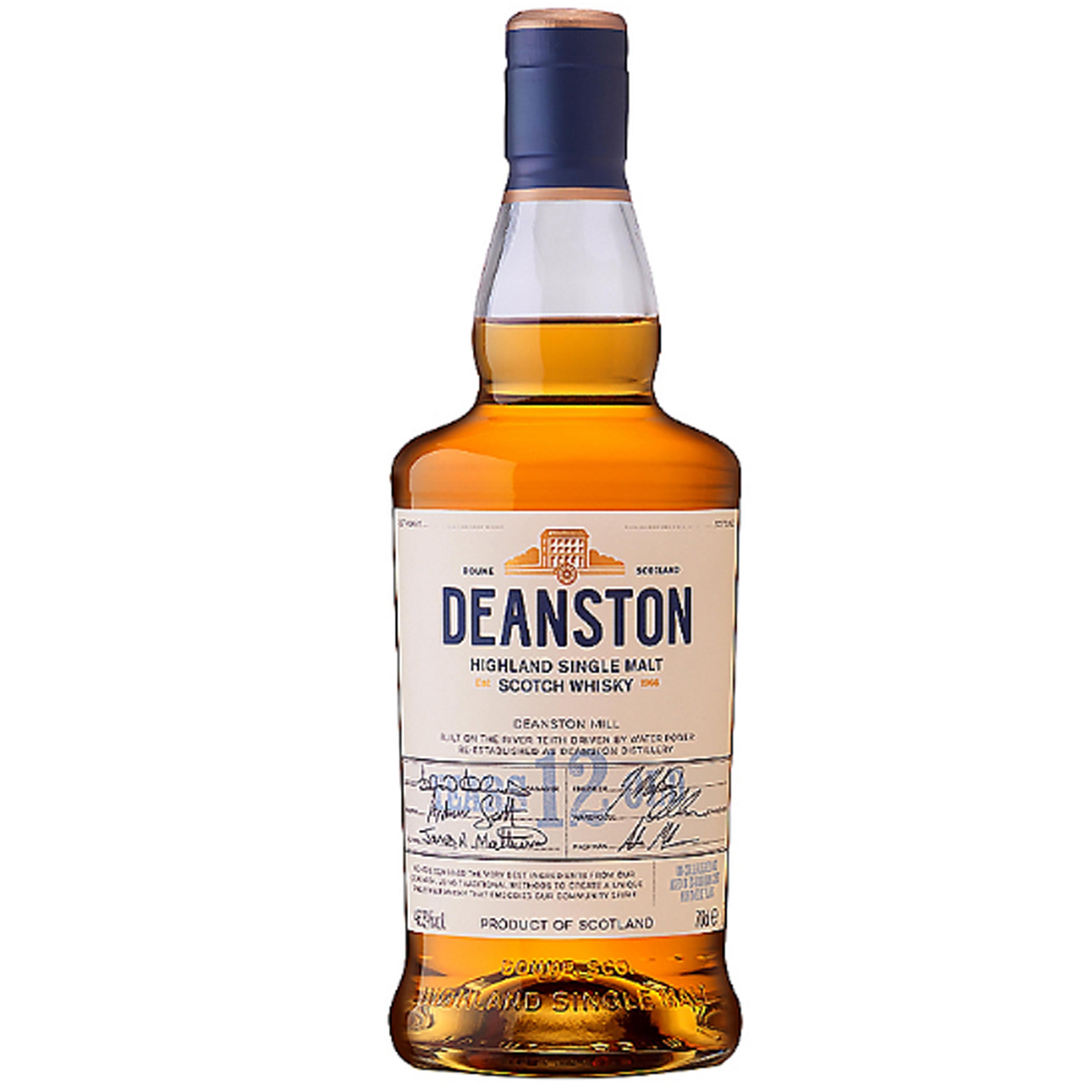 Deanston 12 Year Single Malt Scotch