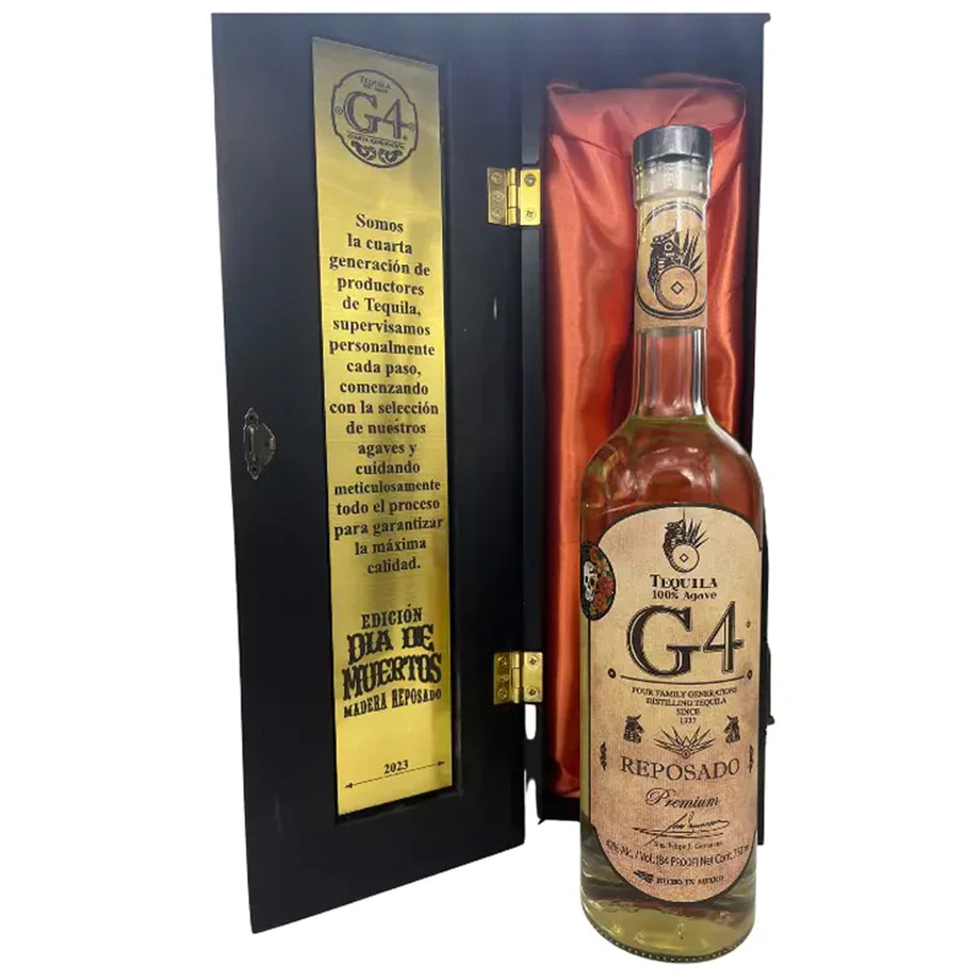 G4 Reposado de Madera Dia De Los Muertos