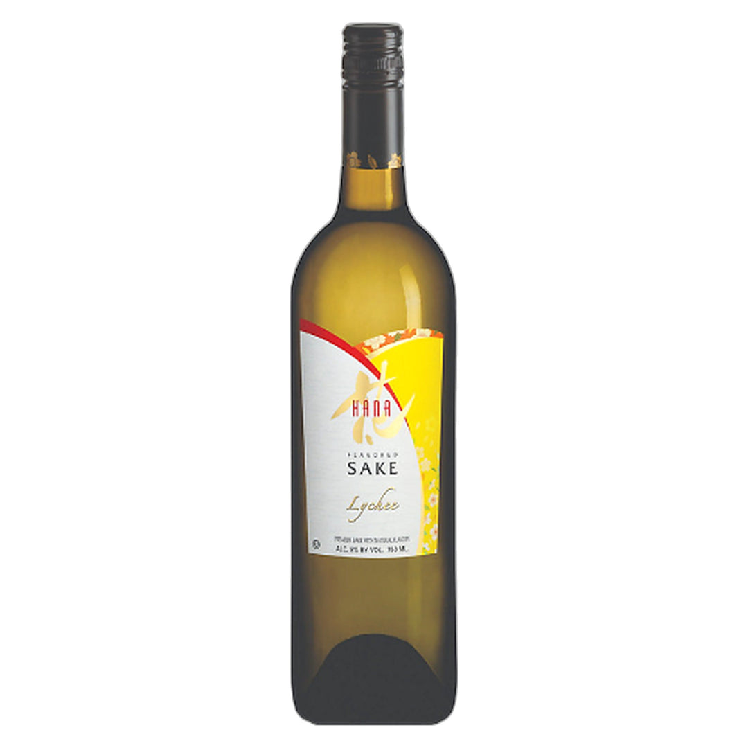 Hana Lychee Flavored Sake 750ml bottle