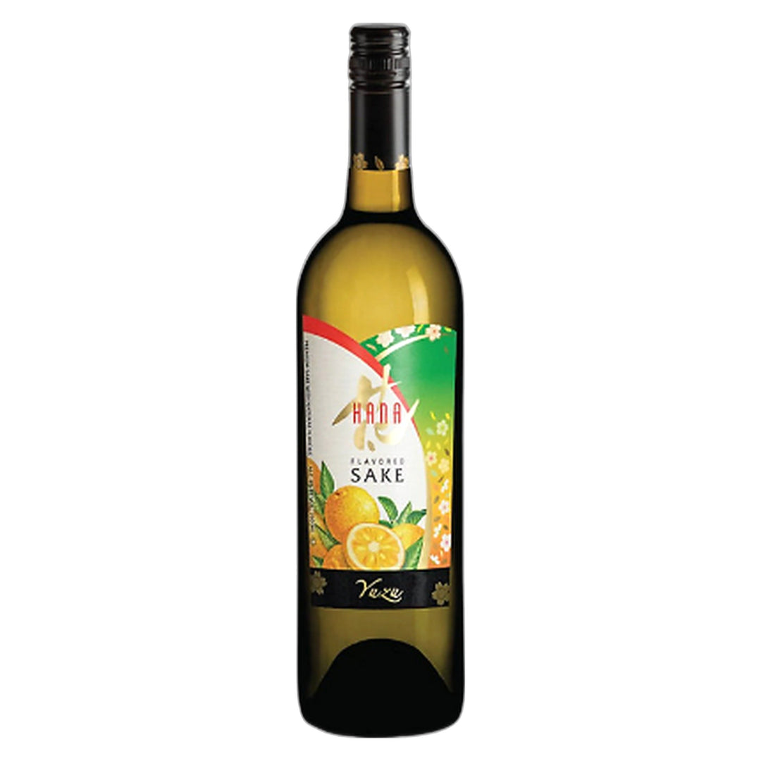Hana Yuzu Flavored Sake 750ml bottle