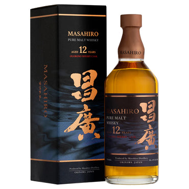 Masahiro 12 Year Old Oloroso Sherry Cask Finish Pure Malt Whisky