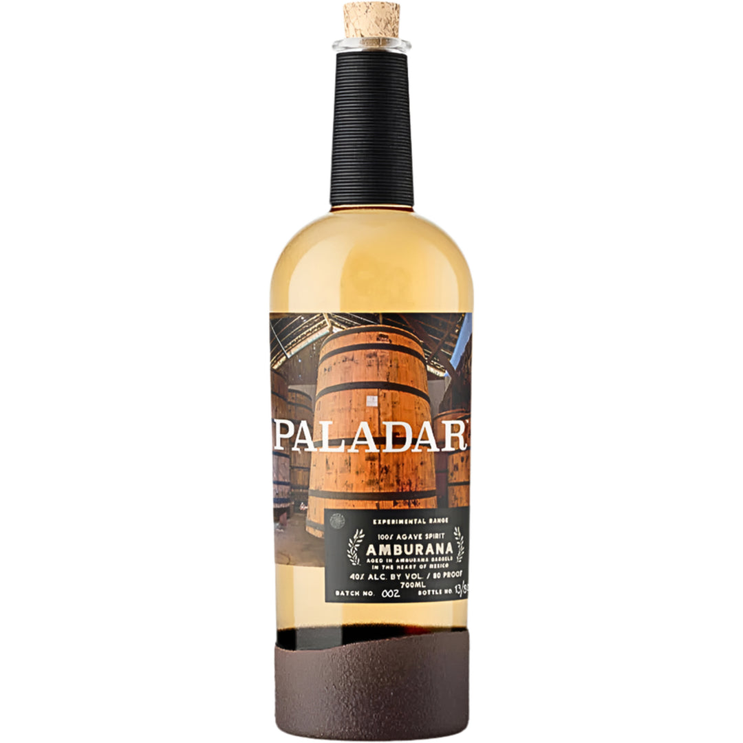 Paladar Amburana Reposado Destilado de Agave full-height bottle on white background