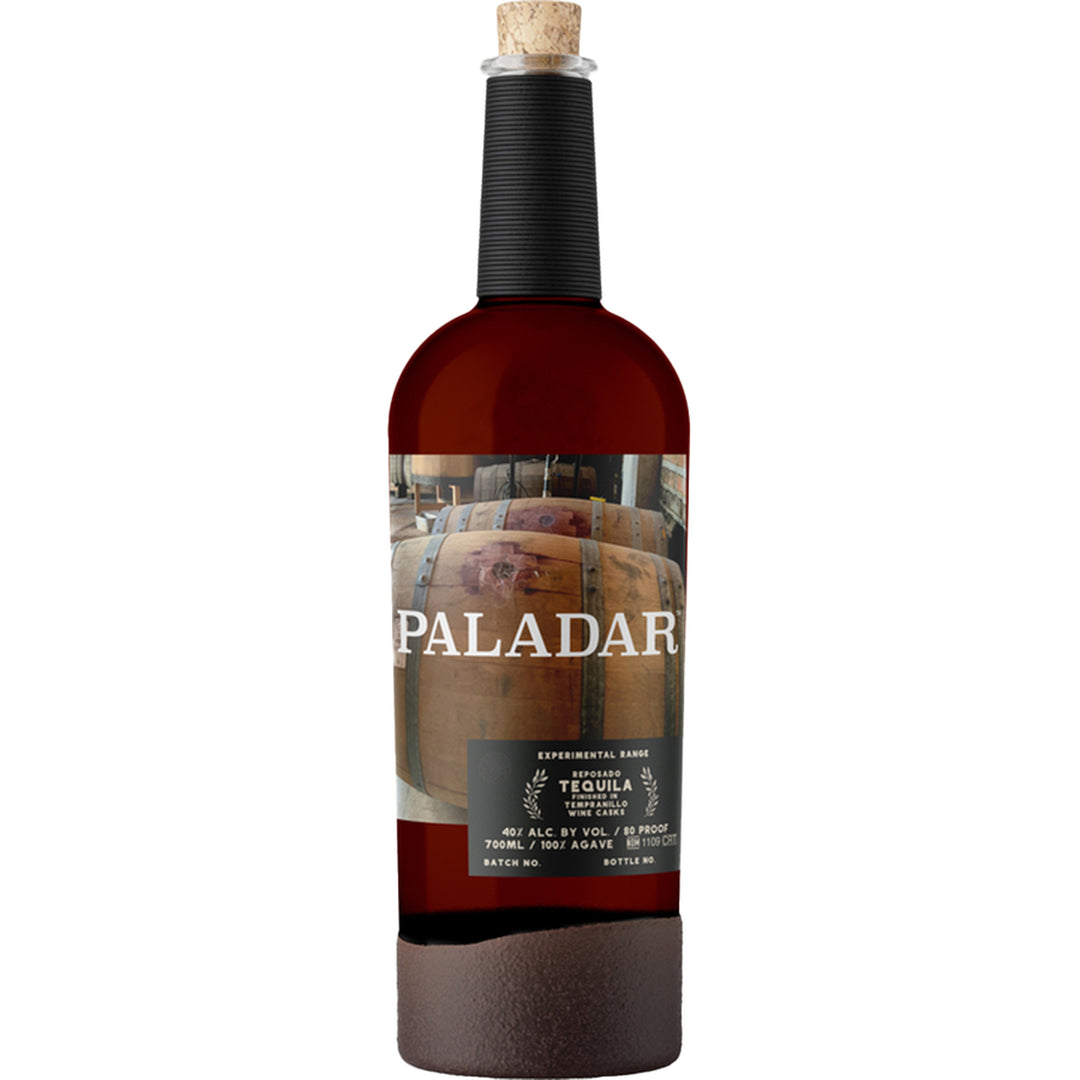 Paladar Reposado Tempranillo Cask Tequila full-height bottle on white background