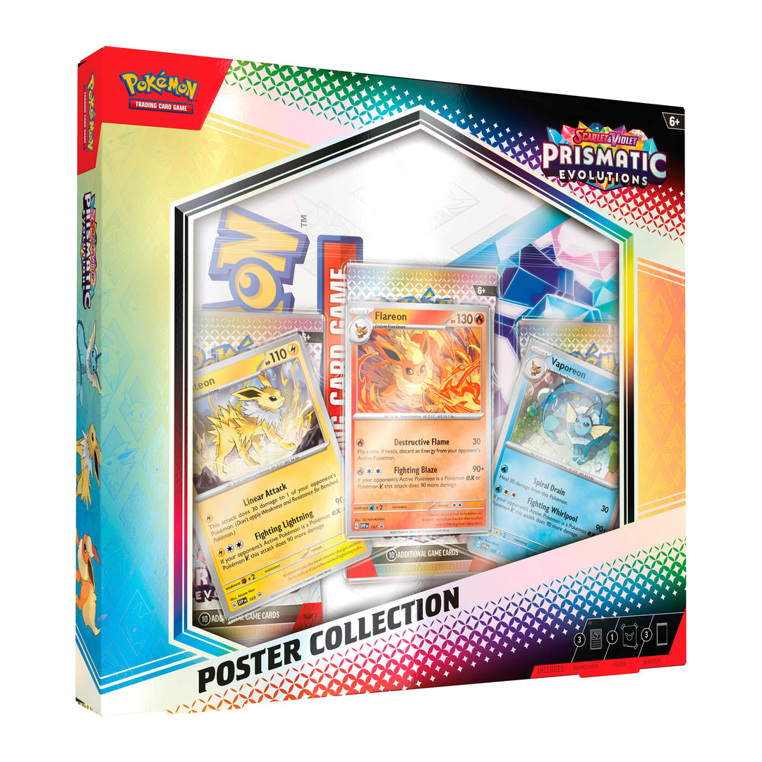 Pokémon Scarlet & Violet Prismatic Evolutions Poster Collection