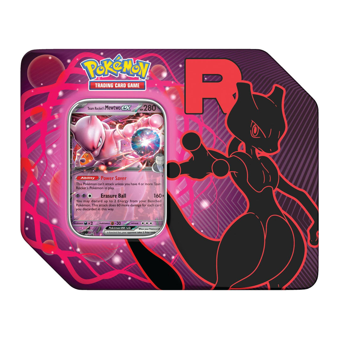 Pokémon Rocket Tin Mewtwo