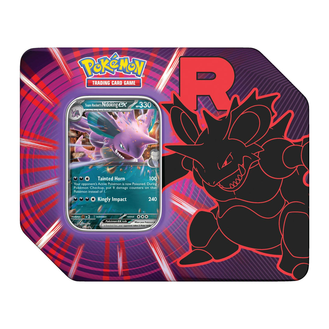 Pokémon Rocket Tin Nidoking