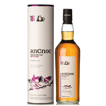Ancnoc 18 Year Single Malt Scotch
