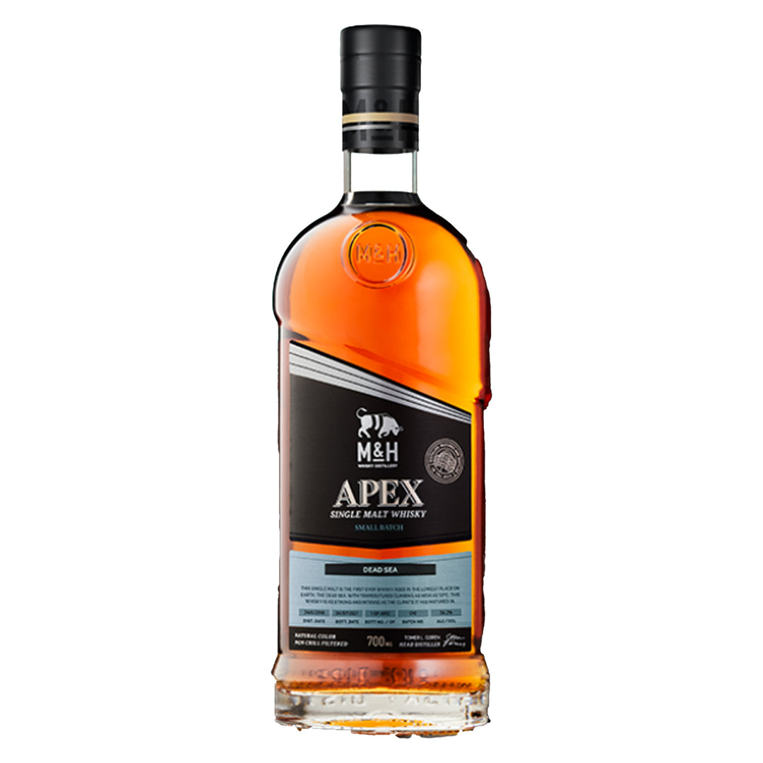 M&amp;H Distillery Apex Small Batch Dead Sea Non Chill Filtered Single Malt Whiskey