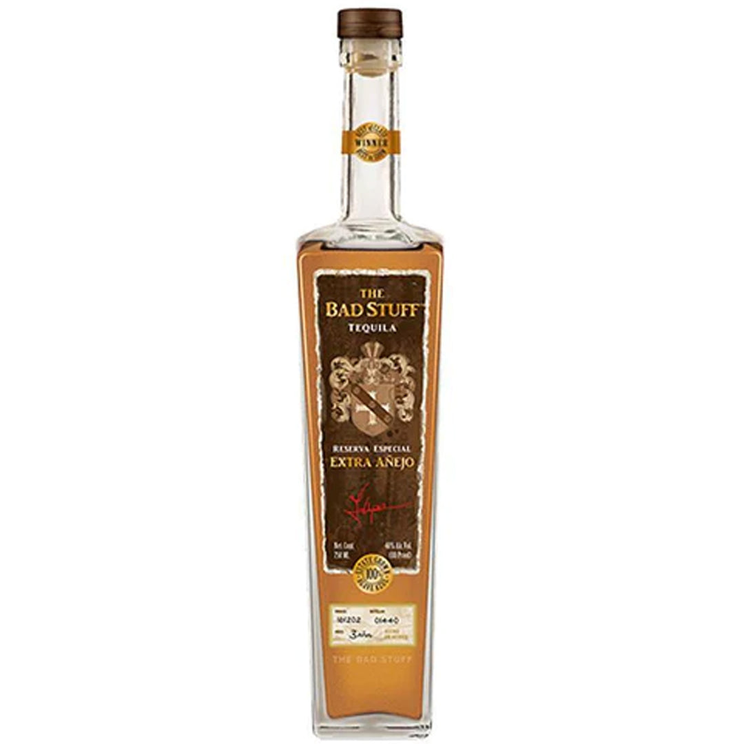The Bad Stuff Extra Anejo Tequila