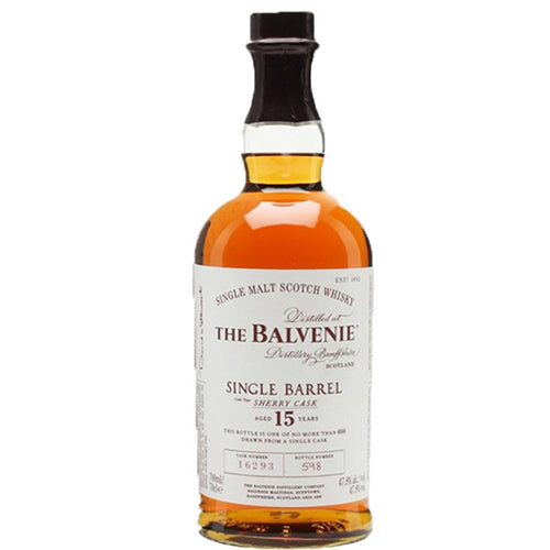 The Balvenie Single Barrel 15 Year Scotch Whisky