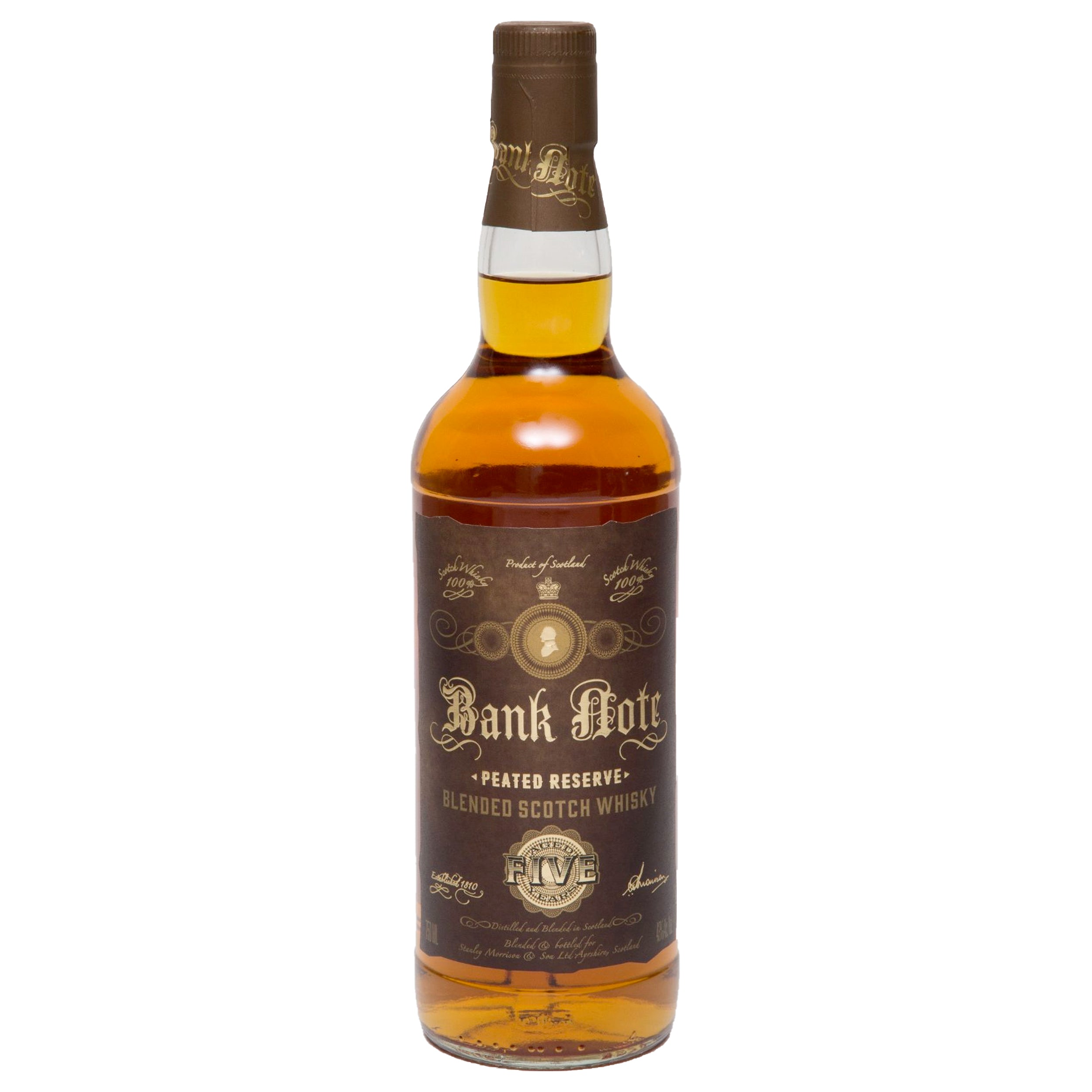 Bank Note Blended 5 Yr Scotch Peated Reserve