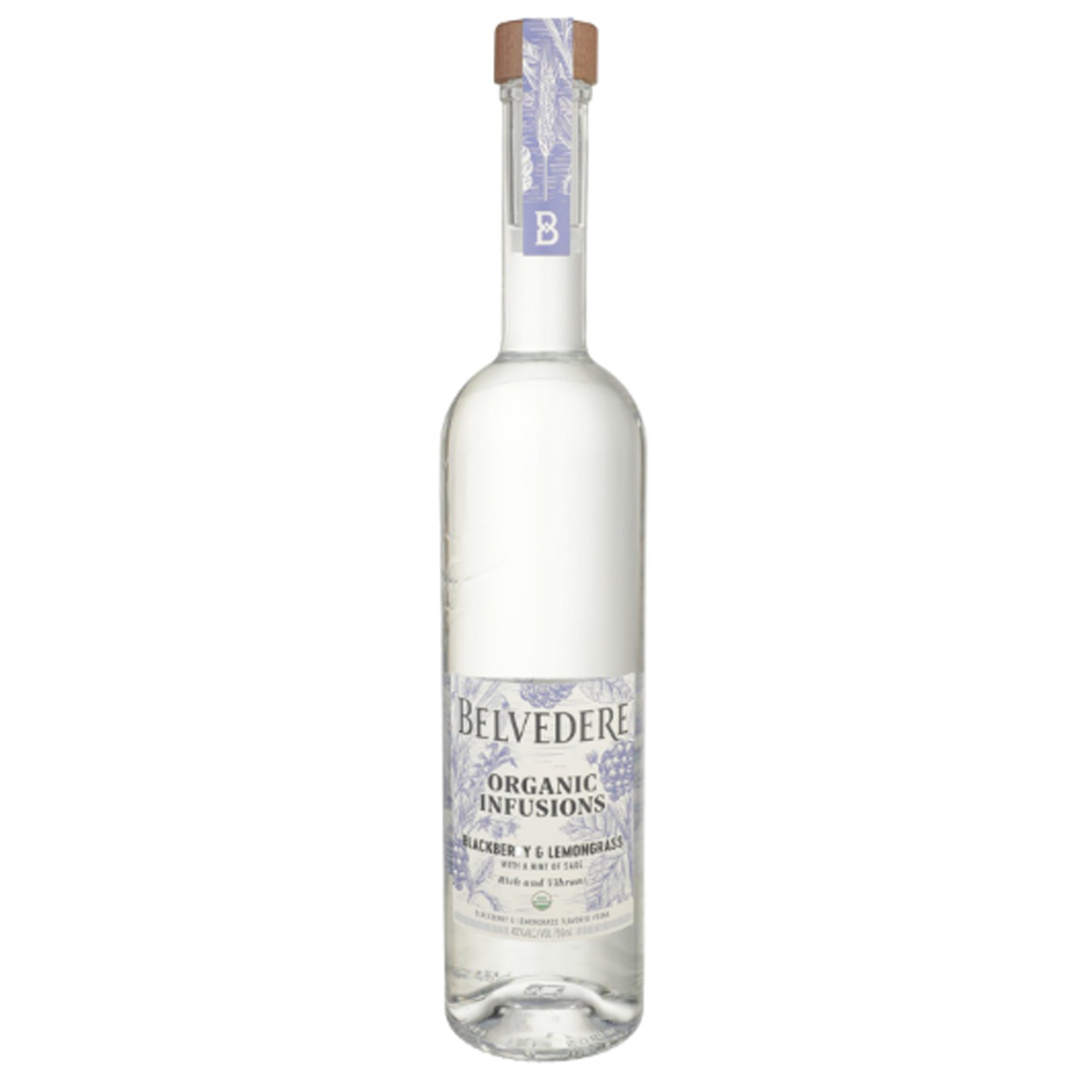 Belvedere Vodka Organic Infusions Blackberry & Lemongrass