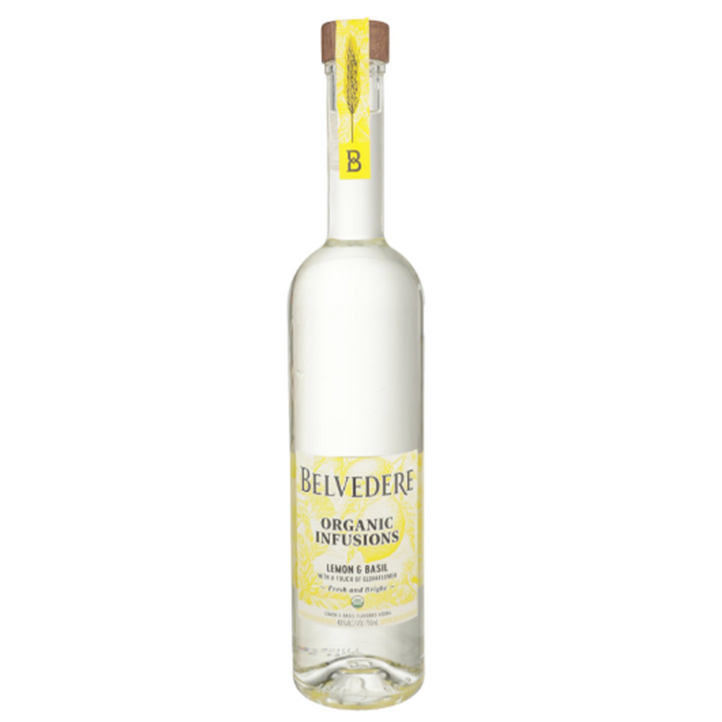 Belvedere Vodka Organic Infusions Lemon & Basil