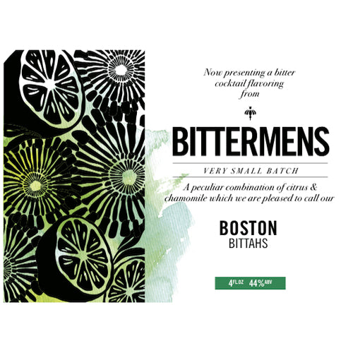 Bittermens Boston Bittahs Bitters