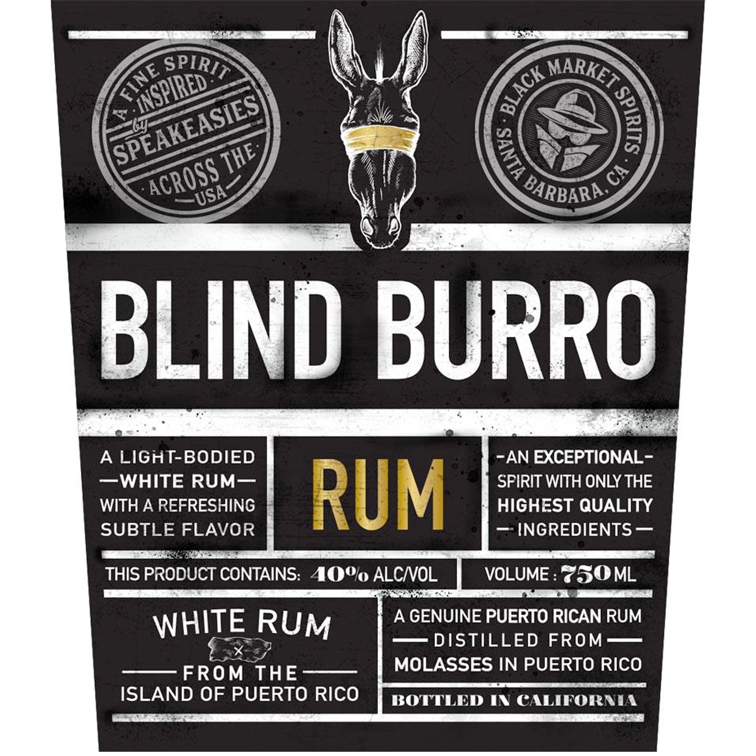 Blind Burro Rum – Liquor Chips