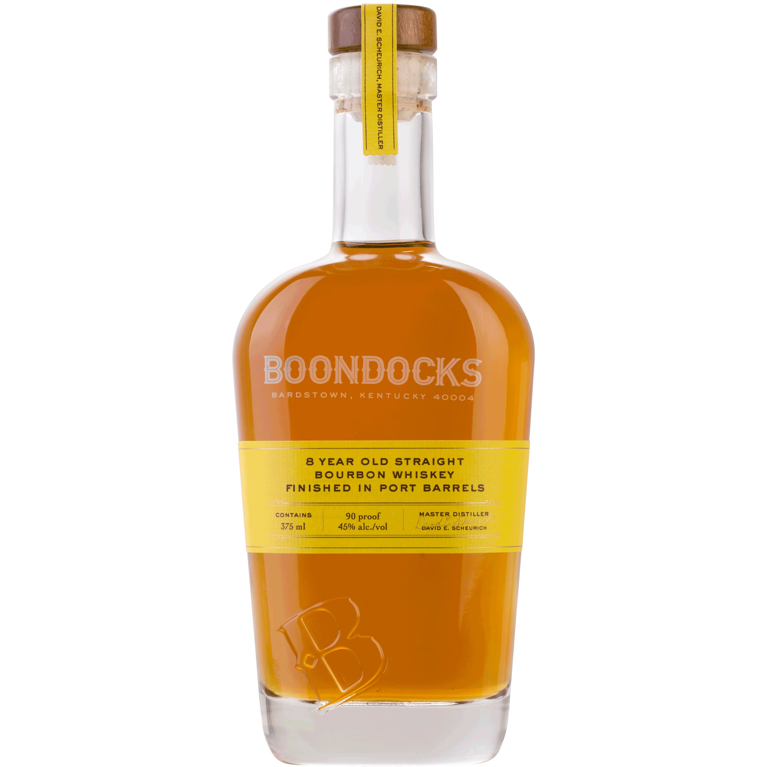 Boondocks Port Finish Bourbon Whiskey 8Yr