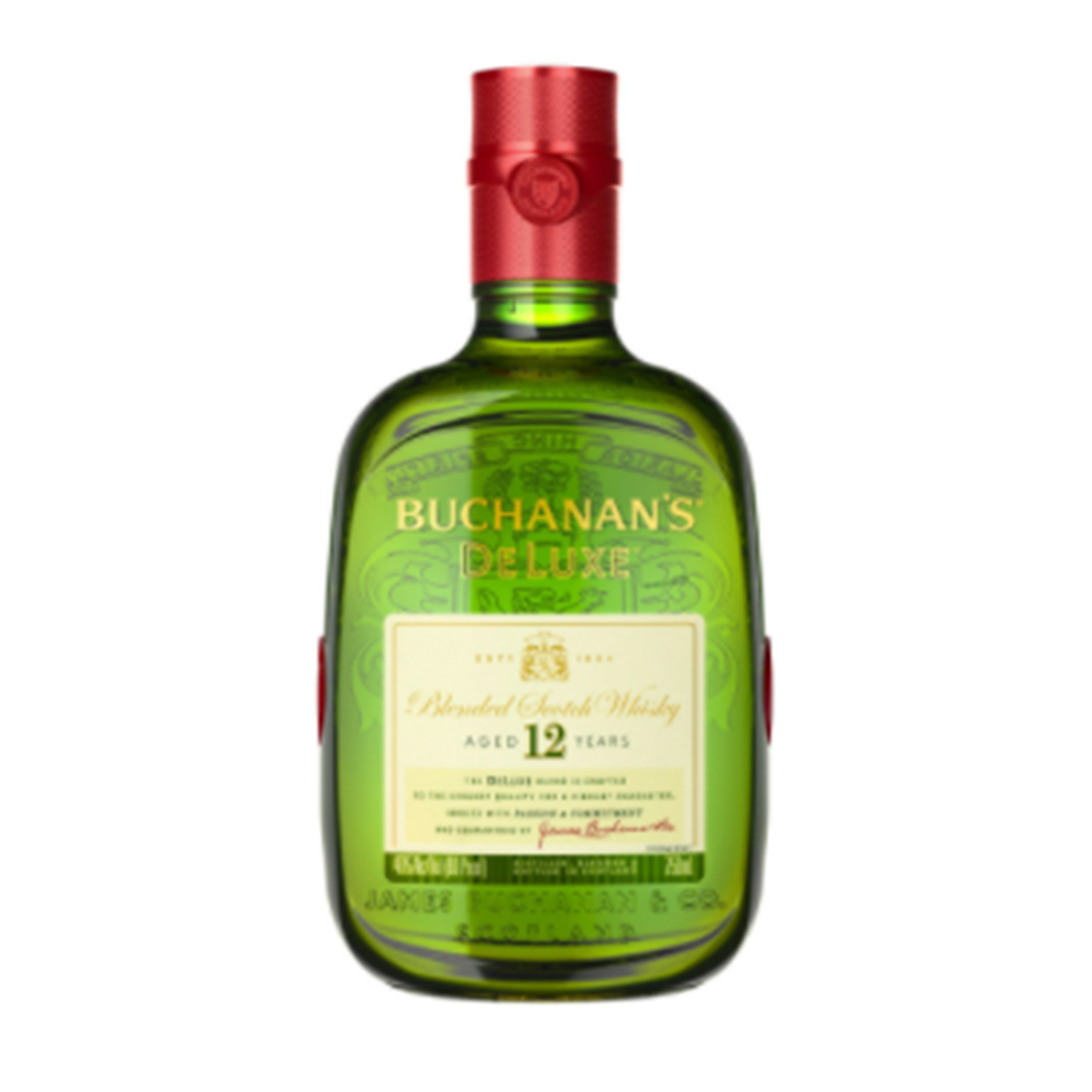 BUCHANAN'S BLENDED SCOTCH DELUXE 12 YR