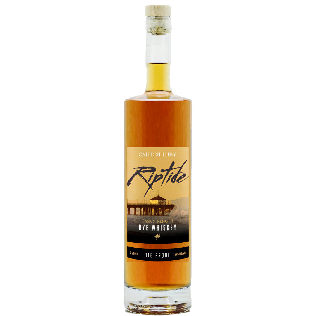 CALI Riptide Cask Strength Rye Whiskey