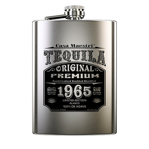 Casa Maestri Flask Blanco Tequila