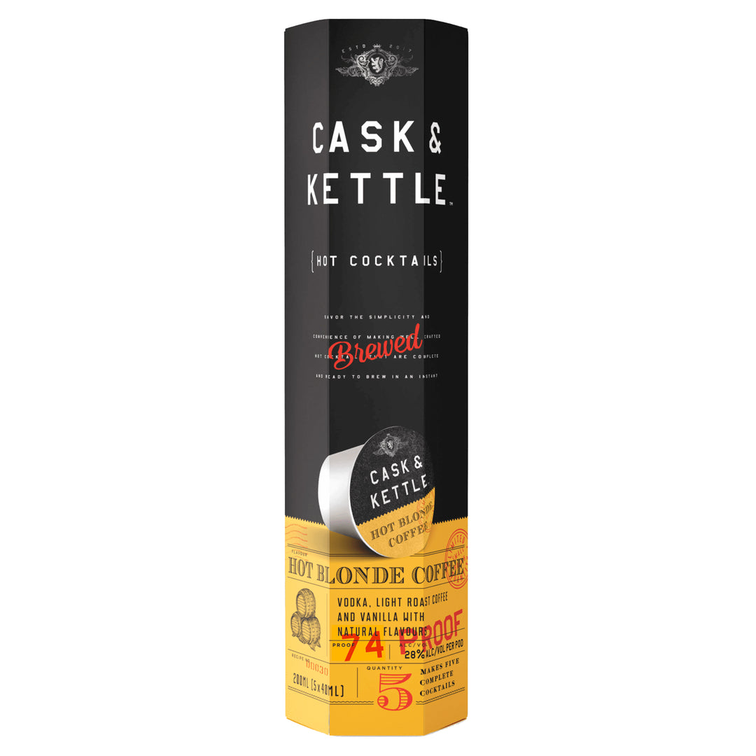 Cask &amp; Kettle Hot Blonde Coffee