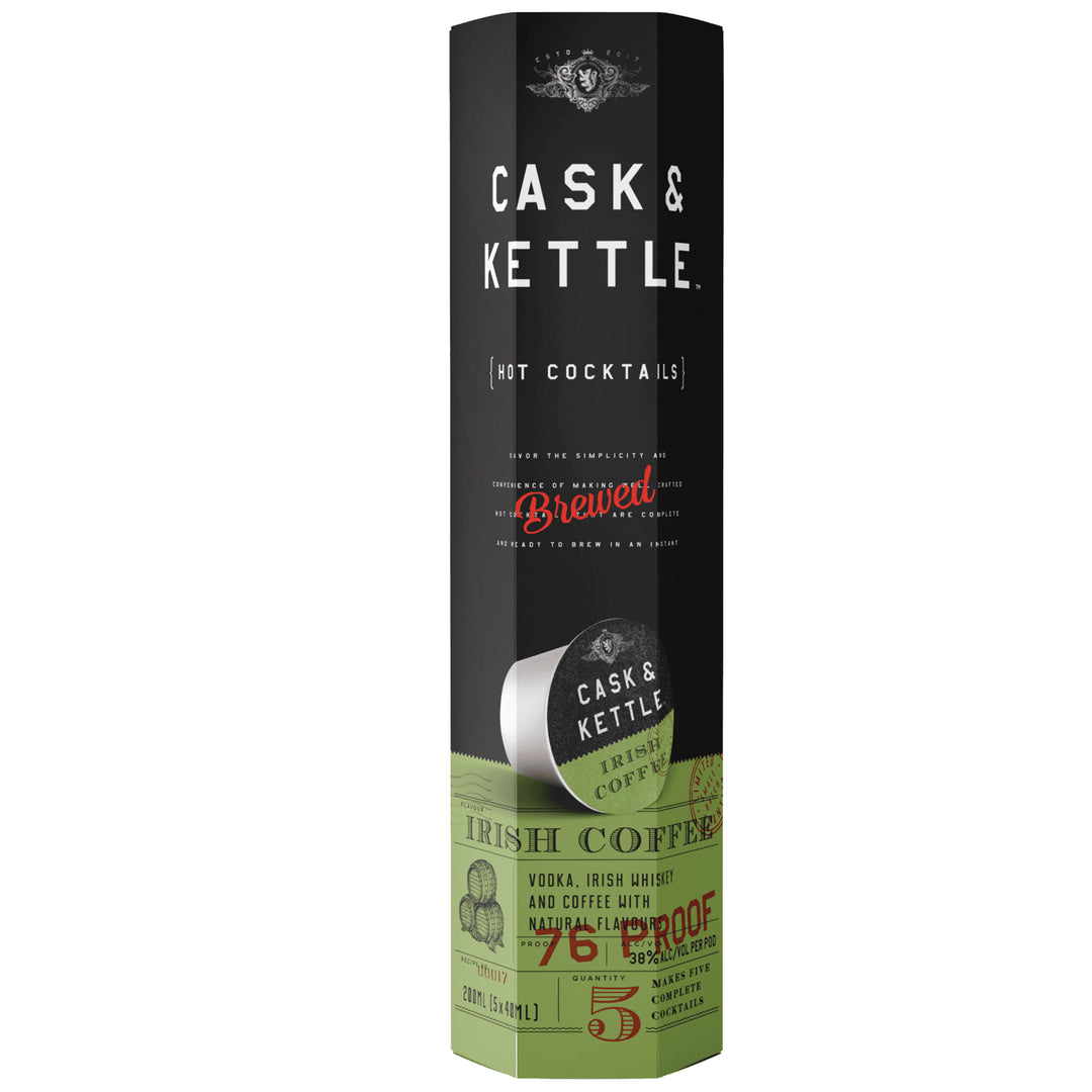 Cask &amp; Kettle Irish Coffee Cocktail Pods